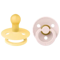 Соска круглая Bibs Studio Colour 120463 Унисекс / 6 месяцев - 18 месяцев / Латекс / Pale