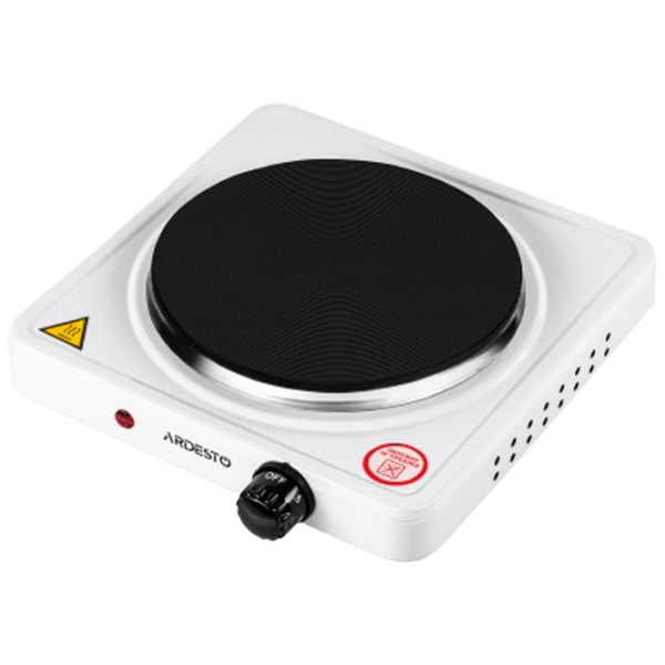 Plită de masă Ardesto ECS-J115W Electrică / White photo 1 Plită de masă Ardesto ECS-J115W Electrică / White photo 1