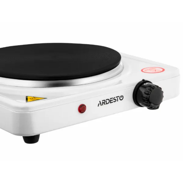 Plită de masă Ardesto ECS-J115W Electrică / White photo 3 Plită de masă Ardesto ECS-J115W Electrică / White photo 3