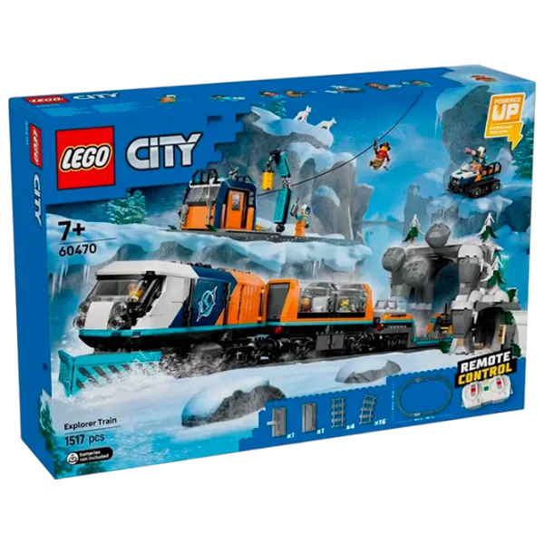 Constructor LEGO Explorer's Arctic Polar Express Train Transport/ Blue photo 1