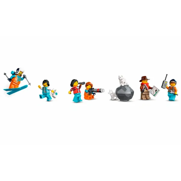 Constructor LEGO Explorer's Arctic Polar Express Train Transport/ Blue photo 2