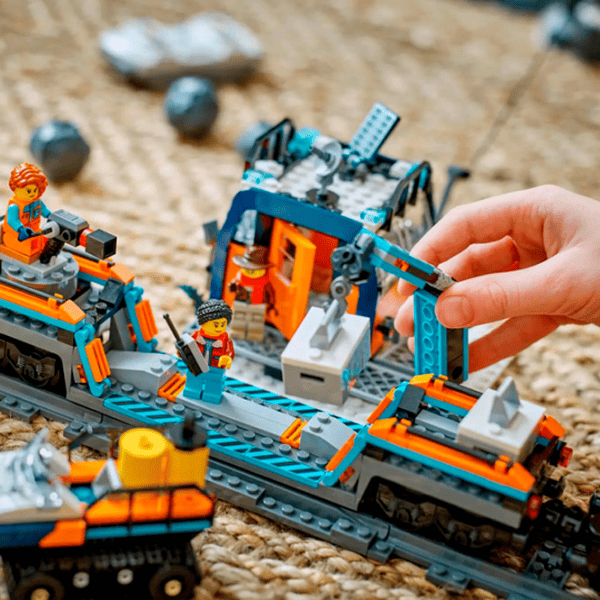 Constructor LEGO Explorer's Arctic Polar Express Train Transport/ Blue photo 7