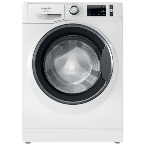 Mașină de spălat Hotpoint-Ariston NM11 847 WS A EU 8 kg / 1400 rpm / White photo 1 Mașină de spălat Hotpoint-Ariston NM11 847 WS A EU 8 kg / 1400 rpm / White photo 1