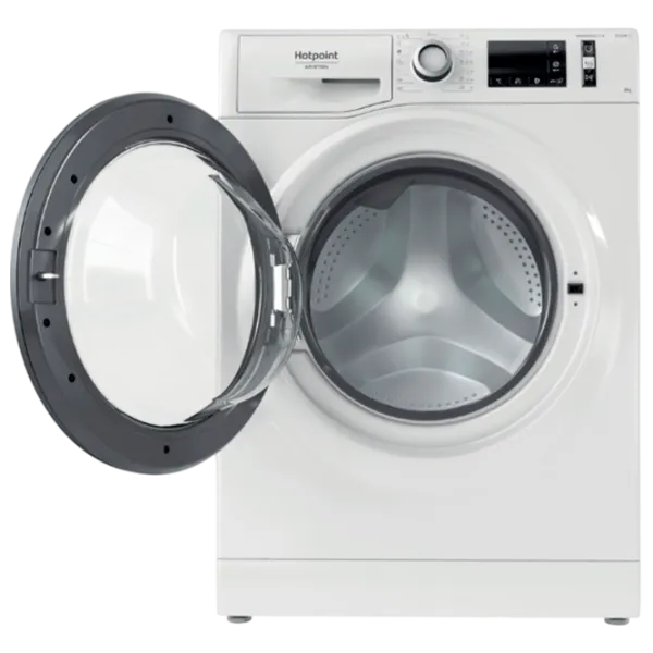 Mașină de spălat Hotpoint-Ariston NM11 847 WS A EU 8 kg / 1400 rpm / White photo 4 Mașină de spălat Hotpoint-Ariston NM11 847 WS A EU 8 kg / 1400 rpm / White photo 4
