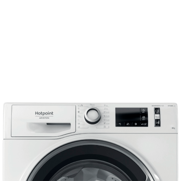 Mașină de spălat Hotpoint-Ariston NM11 847 WS A EU 8 kg / 1400 rpm / White photo 5 Mașină de spălat Hotpoint-Ariston NM11 847 WS A EU 8 kg / 1400 rpm / White photo 5