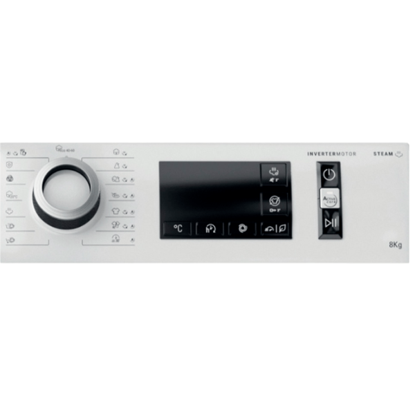 Mașină de spălat Hotpoint-Ariston NM11 847 WS A EU 8 kg / 1400 rpm / White photo 6 Mașină de spălat Hotpoint-Ariston NM11 847 WS A EU 8 kg / 1400 rpm / White photo 6
