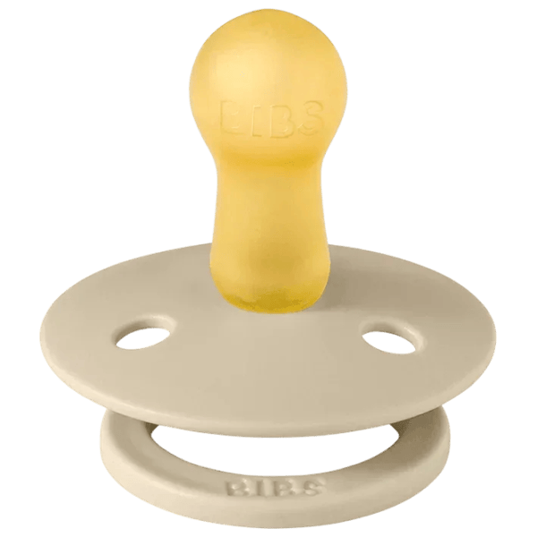 Suzetă cu tetina rotundă Bibs Studio Colour 12013103 Pentru fetițe / 6 luni - 18 luni / Latex / Vanilla photo 3 Suzetă cu tetina rotundă Bibs Studio Colour 12013103 Pentru fetițe / 6 luni - 18 luni / Latex / Vanilla photo 3
