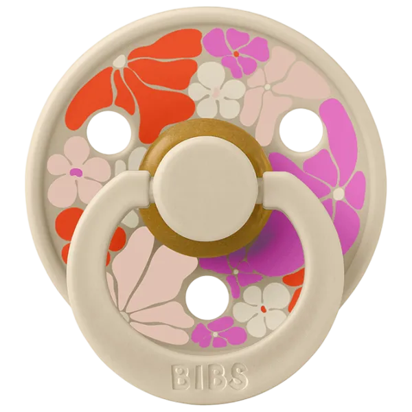 Suzetă cu tetina rotundă Bibs Studio Colour 12013103 Pentru fetițe / 6 luni - 18 luni / Latex / Vanilla photo 4 Suzetă cu tetina rotundă Bibs Studio Colour 12013103 Pentru fetițe / 6 luni - 18 luni / Latex / Vanilla photo 4