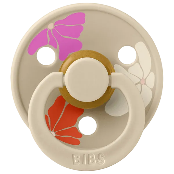 Suzetă cu tetina rotundă Bibs Studio Colour 12013103 Pentru fetițe / 6 luni - 18 luni / Latex / Vanilla photo 5 Suzetă cu tetina rotundă Bibs Studio Colour 12013103 Pentru fetițe / 6 luni - 18 luni / Latex / Vanilla photo 5