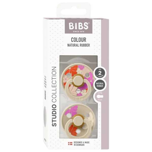Suzetă cu tetina rotundă Bibs Studio Colour 12013103 Pentru fetițe / 6 luni - 18 luni / Latex / Vanilla photo 6 Suzetă cu tetina rotundă Bibs Studio Colour 12013103 Pentru fetițe / 6 luni - 18 luni / Latex / Vanilla photo 6