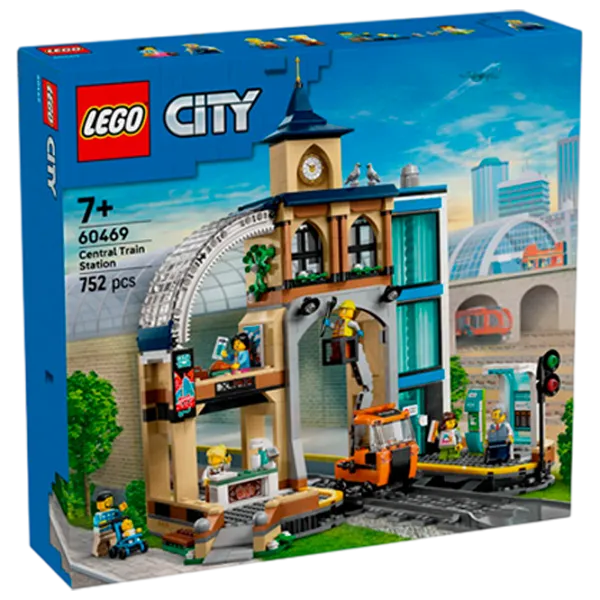 Constructor LEGO Central Train Station Clasic/ Brown photo 1