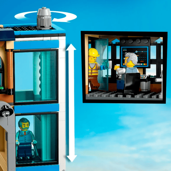 Constructor LEGO Central Train Station Clasic/ Brown photo 7