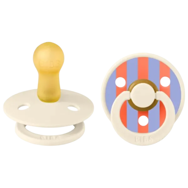 Suzetă cu tetina rotundă Bibs Studio Colour 12015103 Unisex / 6 luni - 18 luni / Latex / Ivory photo 1 Suzetă cu tetina rotundă Bibs Studio Colour 12015103 Unisex / 6 luni - 18 luni / Latex / Ivory photo 1
