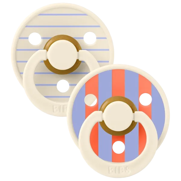 Suzetă cu tetina rotundă Bibs Studio Colour 12015103 Unisex / 6 luni - 18 luni / Latex / Ivory photo 2 Suzetă cu tetina rotundă Bibs Studio Colour 12015103 Unisex / 6 luni - 18 luni / Latex / Ivory photo 2