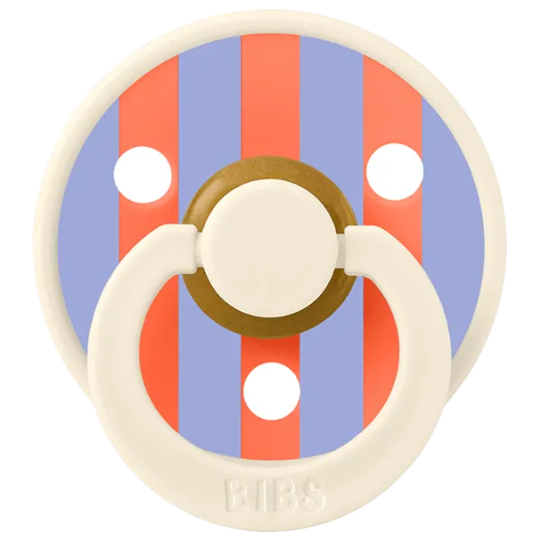 Suzetă cu tetina rotundă Bibs Studio Colour 12015103 Unisex / 6 luni - 18 luni / Latex / Ivory photo 3 Suzetă cu tetina rotundă Bibs Studio Colour 12015103 Unisex / 6 luni - 18 luni / Latex / Ivory photo 3