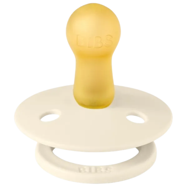 Suzetă cu tetina rotundă Bibs Studio Colour 12015103 Unisex / 6 luni - 18 luni / Latex / Ivory photo 4 Suzetă cu tetina rotundă Bibs Studio Colour 12015103 Unisex / 6 luni - 18 luni / Latex / Ivory photo 4