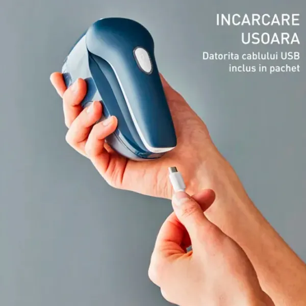 Aparat de curățat scame Tefal JB7002E0 Blue photo 6