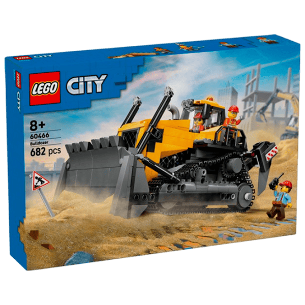 Constructor LEGO Bulldozer Transport/ Yellow photo 1