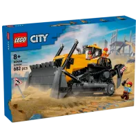Constructor LEGO Bulldozer Transport/ Yellow