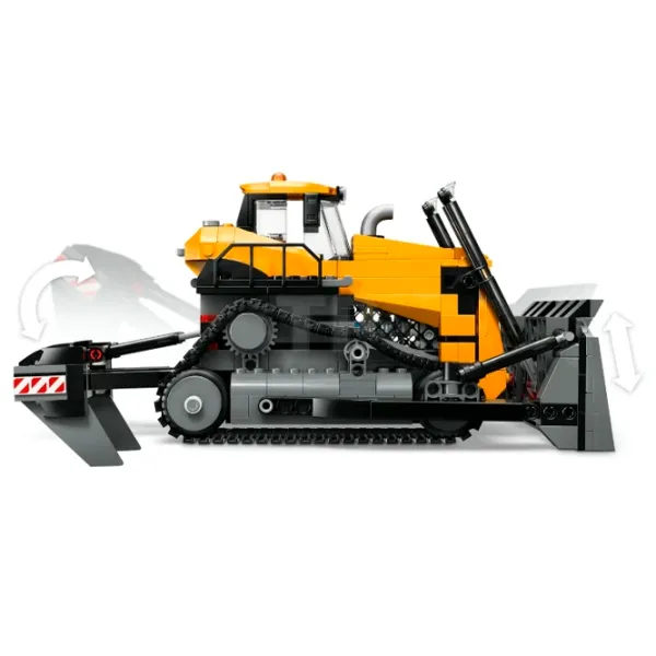 Constructor LEGO Bulldozer Transport/ Yellow photo 2