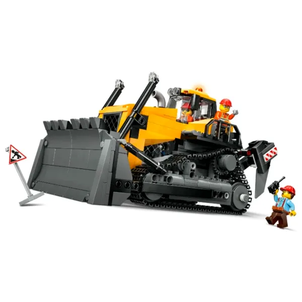 Constructor LEGO Bulldozer Transport/ Yellow photo 3