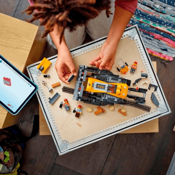 Constructor LEGO Bulldozer Transport/ Yellow photo 4