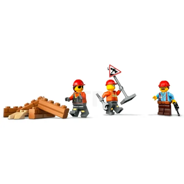 Constructor LEGO Bulldozer Transport/ Yellow photo 5