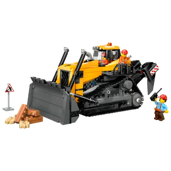 Constructor LEGO Bulldozer Transport/ Yellow photo 8