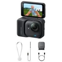 Экшн-камера Insta360 GO Ultra Standard Bundle / 1450 мАч / Midnight Black photo 2