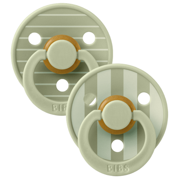Suzetă cu tetina rotundă Bibs Studio Colour 11015102  Unisex / 0 luni - 6 luni / Latex / Green photo 5 Suzetă cu tetina rotundă Bibs Studio Colour 11015102  Unisex / 0 luni - 6 luni / Latex / Green photo 5