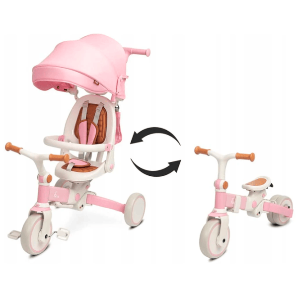 Трицикл Caretero Faro 25 кг / Розовый photo 4