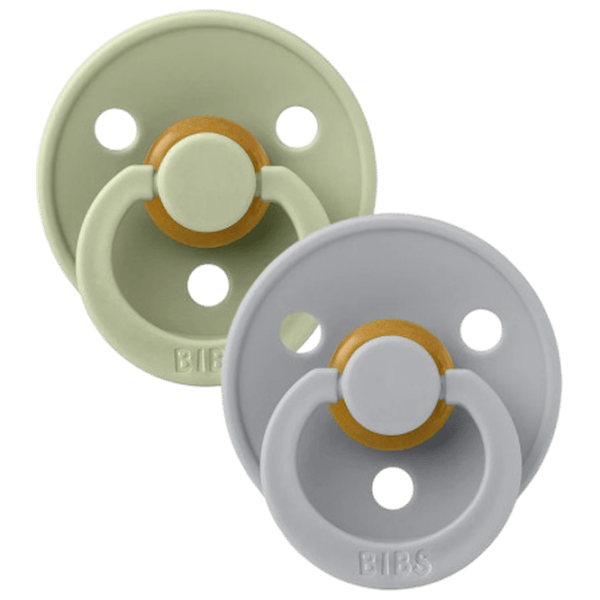 Suzetă cu tetina rotundă Bibs Studio Colour 171331 Unisex / 18 luni - 36 luni / Latex / Sage Green photo 2 Suzetă cu tetina rotundă Bibs Studio Colour 171331 Unisex / 18 luni - 36 luni / Latex / Sage Green photo 2