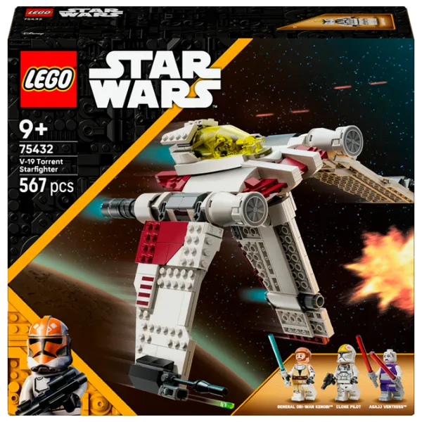 Constructor LEGO V-19 Torrent Starfighter Clasic/ White photo 1