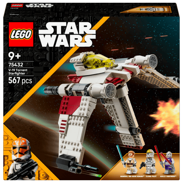 Constructor LEGO V-19 Torrent Starfighter Clasic/ White photo 1