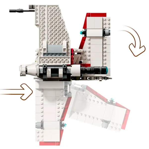 Constructor LEGO V-19 Torrent Starfighter Clasic/ White photo 8