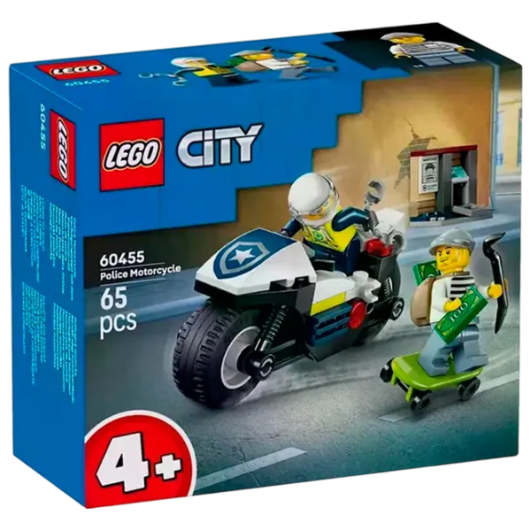 Constructor LEGO Police Motorcycle Clasic/ White photo 1