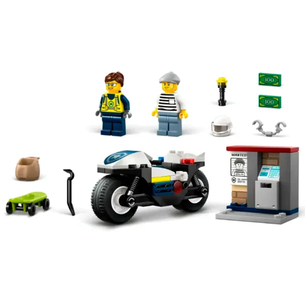 Constructor LEGO Police Motorcycle Clasic/ White photo 2