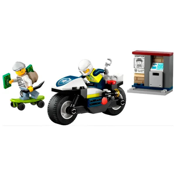 Constructor LEGO Police Motorcycle Clasic/ White photo 4