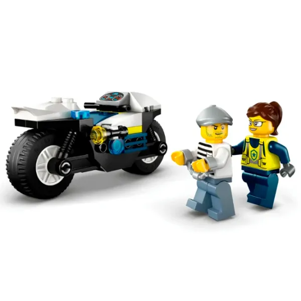 Constructor LEGO Police Motorcycle Clasic/ White photo 6
