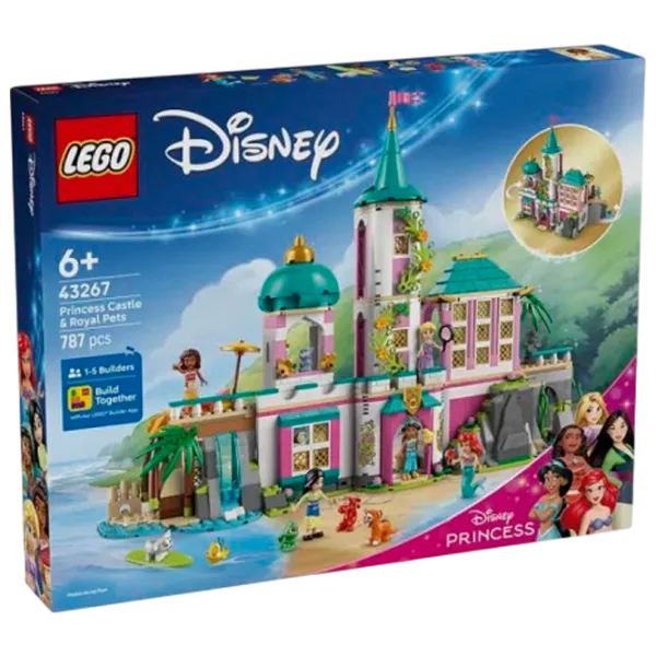 Constructor LEGO Princess Castle & Royal Pets Clasic/ Pink photo 1