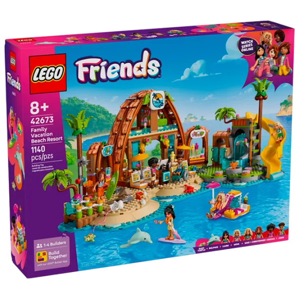 Constructor LEGO Family Vacantion Beach Resort Clasic/ Brown photo 1