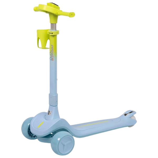 Детский трёхколёсный самокат Caretero Satura (CT.225900) 50 кг/ Синий photo 1