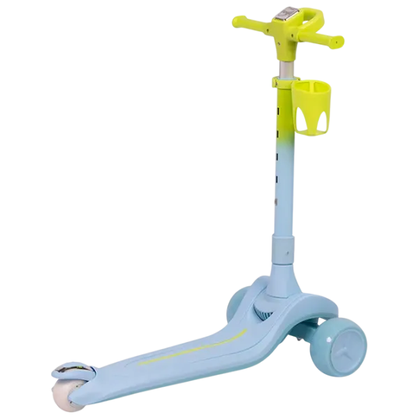 Детский трёхколёсный самокат Caretero Satura (CT.225900) 50 кг/ Синий photo 2