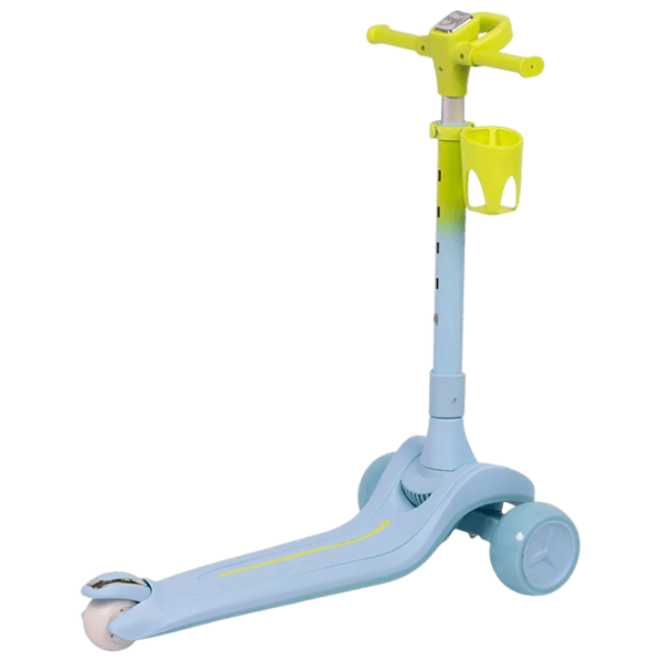 Детский трёхколёсный самокат Caretero Satura (CT.225900) 50 кг/ Синий photo 2