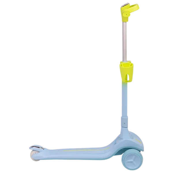 Детский трёхколёсный самокат Caretero Satura (CT.225900) 50 кг/ Синий photo 3