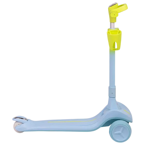 Детский трёхколёсный самокат Caretero Satura (CT.225900) 50 кг/ Синий photo 4