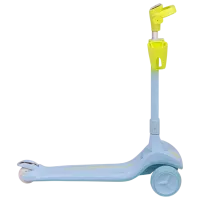 Trotinetă pentru copii cu trei roți Caretero Satura (CT.225900) 50 kg/ Blue photo 4