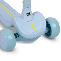 Trotinetă pentru copii cu trei roți Caretero Satura (CT.225900) 50 kg/ Blue photo 7