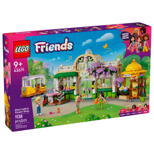 Constructor LEGO Plant Café & Flower Shop Clasic/ Beige photo 1