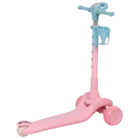 Детский трёхколёсный самокат Caretero Satura (CT.225900) 50 кг/ Розовый photo 3